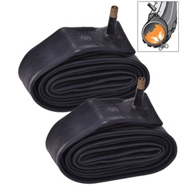Filmer 2 x Self-Repairing Bicycle Inner Tube, Puncture Proof 28 Inch Gel Car Valve