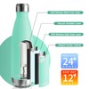 Drinking Bottle 750 ml, Insulated Flask Suitable for Carbonated Drinks,