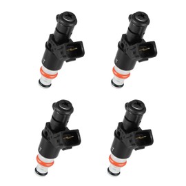TAUTOY FJ488 Set of 4 Genuine Parts Fuel Injectors 2.0L 2.4L For Honda CR-V 2002 2003 2004,Civic 2002 2003 2004 2005,16450PPAA01 16450-PPA-A01