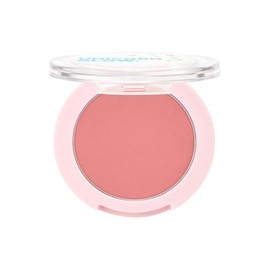 Glow Blusher in Cotton Candy - Soft Pink Finish, Perfect for Subtle Flush, 0.18 oz
