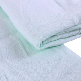 Junior Joy 100% Cotton Pram Flannelette Sheets, Ultra Soft, 2 pcs in a Pack, for Baby and Toddler, OEKO-TEX Approved, 70 x 100 cm – Mint