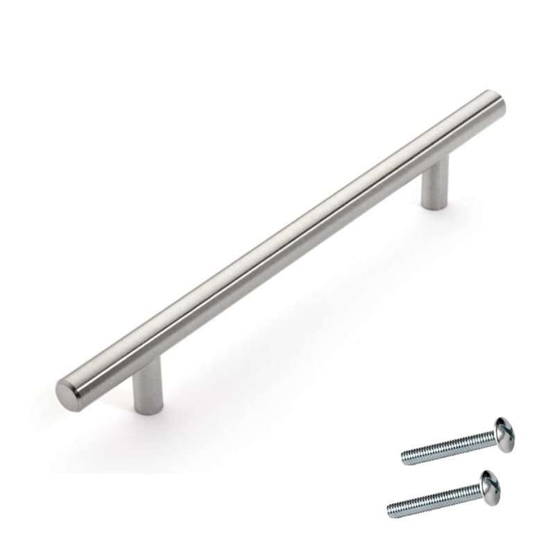 Dynasty Hardware P-1004-SN European 8-3/4" Bar Pull Satin Nickel EuropeanCollection
