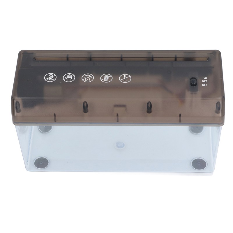 Strip Cut Paper Shredder USB Or Battery Powered Electric A4