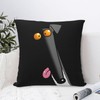 Derp in The Dark Throw Pillow Covers 18x18 inches Cushion