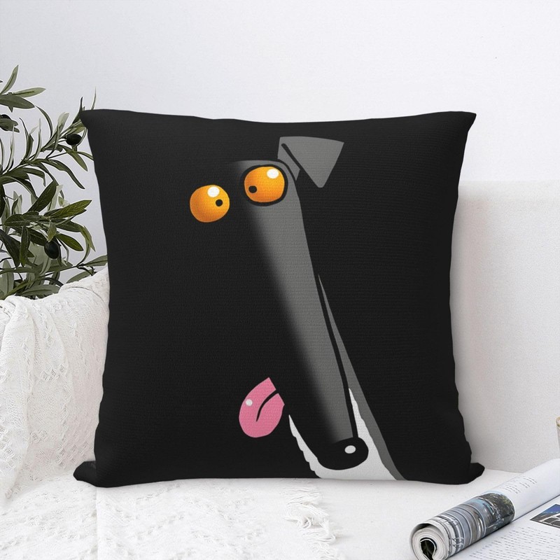 Derp in The Dark Throw Pillow Covers 18x18 inches Cushion