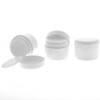 Kosmetex Empty Cosmetic Tin White 30 ml Plastic Tin Cream