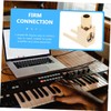 KOMBIUDA 4pcs Right Angle Banana Plug Clips Plated Speaker Connector