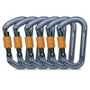Climbing Carabiners, Auto Locking Carabiner Clips Heavy Duty for Rock