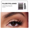 KESYOO 1 Set Thick False Eyelashes Individual Eyelashes Without Glue
