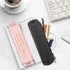 FINPAC 2-Pack Elastic Pencil Case for Notebook, Leather Pen Holder