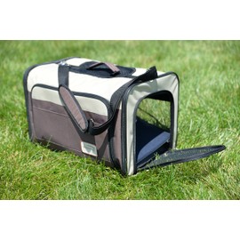 Armarkat PC102R Beige & Chocolate Pet Carrier