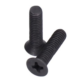 50 Piezas M4 Tornillo Avellanado Pieza de Conexión de Tornillo Cruzado Plano para Mantenimiento de Reparación(M4x16), Tornillo
