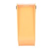 Fan Shape Storage Box with Dustproof Cover Compact Acrylic Filter