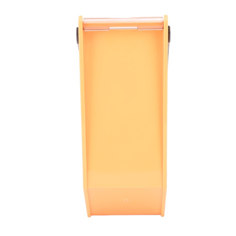 Fan Shape Storage Box with Dustproof Cover Compact Acrylic Filter