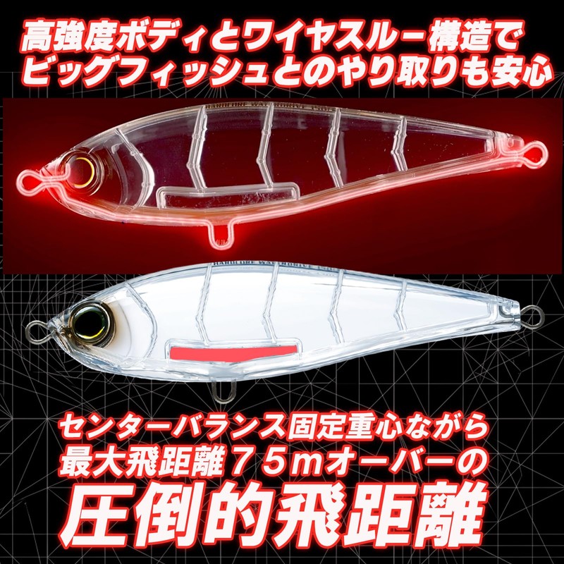 Duel Lure Hardcore Water Drive 5.9 inches (150 mm) Sinking