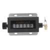 YWBL-WH D94-S Mechanical Counter 6-Digit Resettable Mechanical Draw Counter Counting