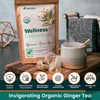 Herbaly Wellness Collection Organic Herbal Ginger Tea, 70 g, 28
