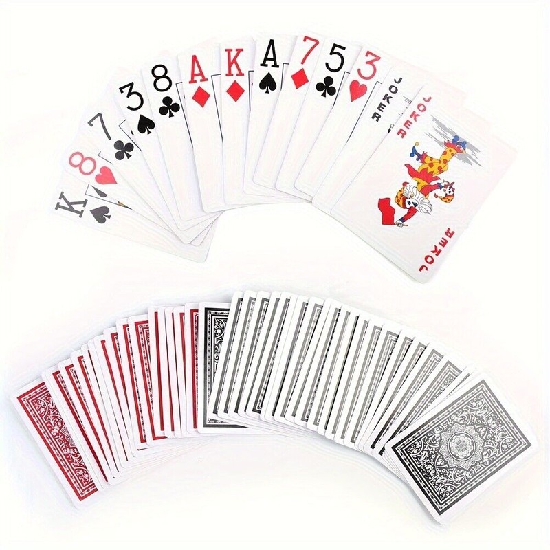 LotFancy 12 Decks JUMBO PLAYING CARDS Poker Index Play Game