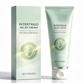 gtalmp Intertrigo Relief Cream for Chafing & Skin Fold Care | with Zinc Oxide & Undecylenic Acid | Daily Moisture & Friction Control for Sensitive Skin Routine, Soothing (1pc)