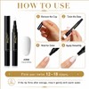 White Nail Polish Pen for Women, Water-Based Quick Dry Precision