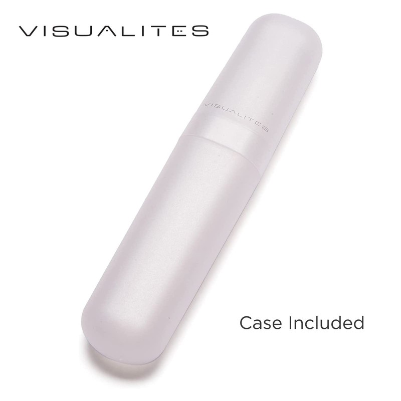 Visualites 5 Pearl 2.25 Lightweight Oval Rimless Reading Glasses for