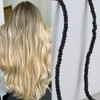 GlamorDove 1000Pcs Pre-loaded Hair Extension Nano Beads 3mm Micro Link