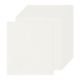 Rebower 50 Sheets Parchment Paper Aged Look Stationery 90GSM Vintage Paper Sheet, [for Certificate, Invitation, Envelope] - 8.5 x 11 Inch/Light Grey