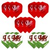 Harrows Darts Flights (15 Flights Total) I 100 Micron Dart