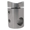 6 x Premium Cross Bar Holder Stainless Steel Diameter 22