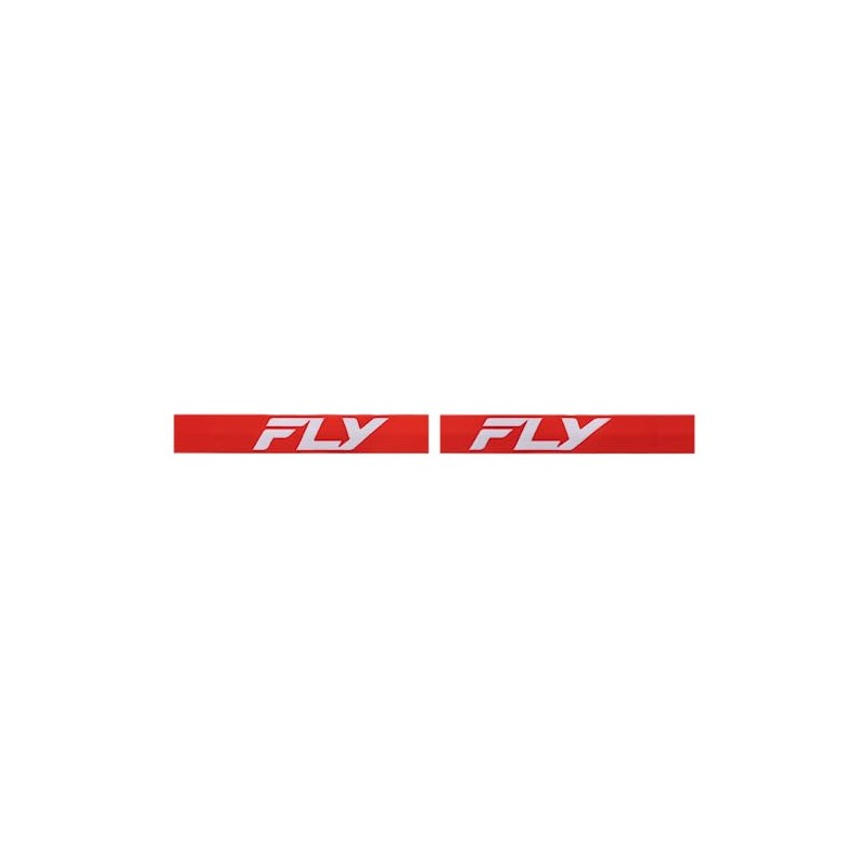Fly Racing Focus Goggle Red/White-Youth | ATV Clear Vision &