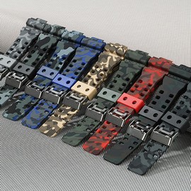 Casio Genuine Band Compatible 0.6 inch (16 mm) Mounting Width Watch Strap Waterproof Strap G-8900A GR-8900A GW-8900A GA-110 GA-100 GD-100 GD-110