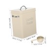 Mobestech Airtight Metal Storage Container for Laundry Powder Rice and