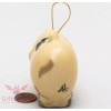 Porcelain Hippo Hippopotamus Christmas Tree ornament figurine toy handmade