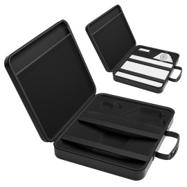 Starlink Mini Lightweight Protective Case Durable Waterproof Carrying Bag Shockproof Storage Box For Travel And Outdoor UseColor: Black
