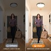 Slochi Motion Sensor Ceiling Light Wired, 3000K/4000K/6500K Selectable LED Flush