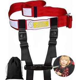 Child Airplane Safety Travel Harness, Toddler Travel Restraint, Airplane Safety Harness for Kids, Toddler Flying Safety Device to Protect Your Child, Airplane Seat Accessories for Child Travel