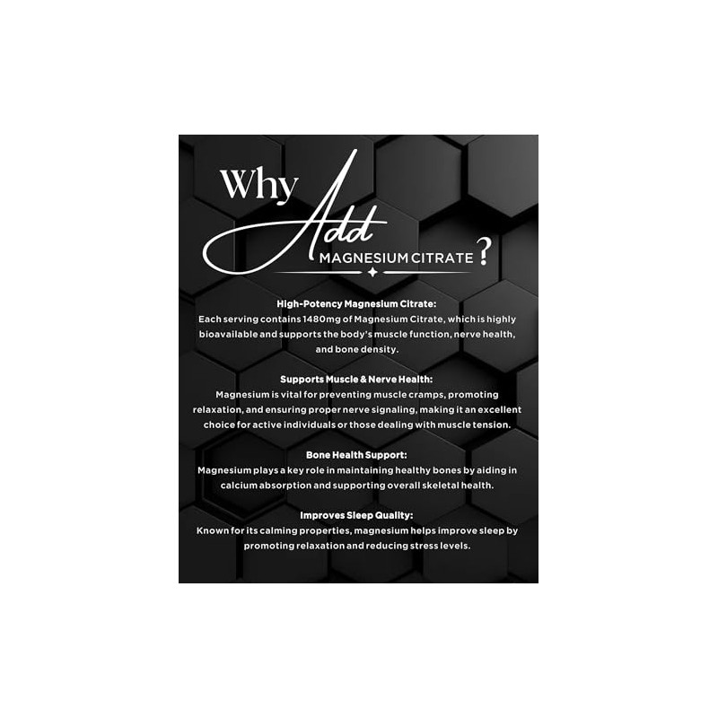 Add Magnesium Citrate by Add Nutrition