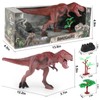 Tubasaya Dinosaur Toys for Children Aged 3-5-12 Years, 25-Piece Realistic
