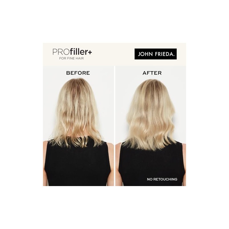 John Frieda PROfiller+ Thickening Conditioner for Thin, Fine Hair, 500ml