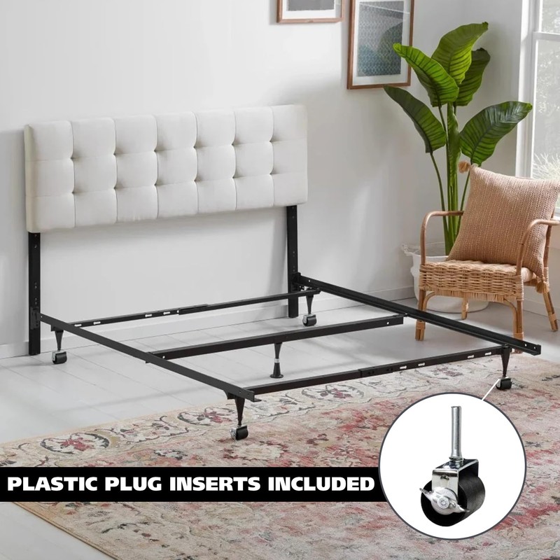 King's Brand Heavy Duty Caster Wheels for Bed Frame ~Set