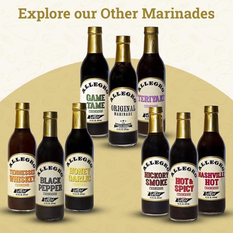 ALLEGRO - The Marinate Everything Marinades | Perfect Marinades for