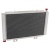 Cubauto 2 Row UTV Aluminum Radiator Compatible For 2011-2018 2012