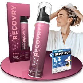RECOVRY - Anti Hair Loss Foam for Women - 4 Month Supply - Activates and Strengthens the Hair Roots for Visibly Fuller and Stronger Hair - Includes Masterclass