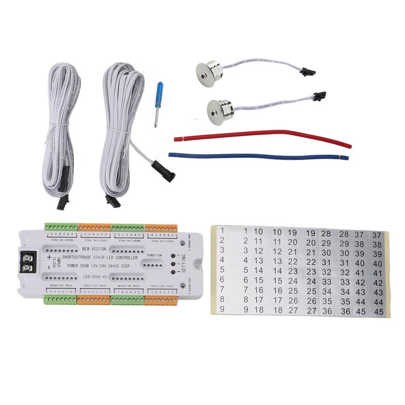 Ejoyous Stair Lighting with Motion Sensor, LED Stair Light Controller,