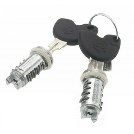 Piaggio Genuine OEM Ignition Seat Keys lock cylinder tumblers Set Without Transponder for Piaggio Fly, Liberty, Typhoon ZIP for Derbi Boulevard 50 125 150 5735125, 573512
