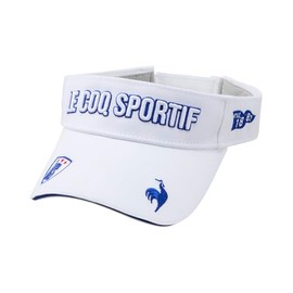 Cox Sportif LG5SCP50L Women's Sun Visor, Classic Logo Design, Embroidery, Sporty, Cotton, Golf, WH00 (white)