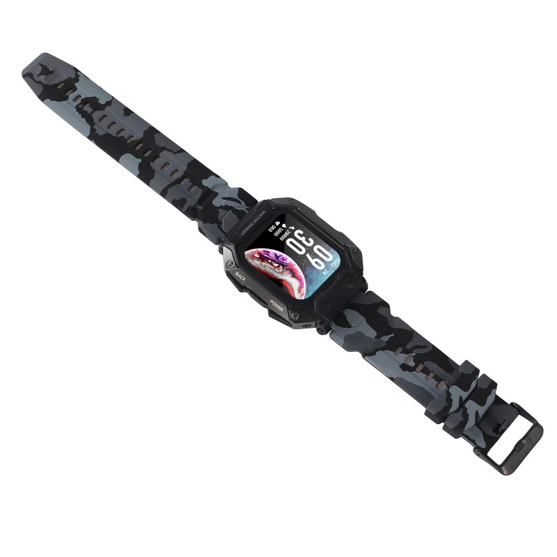 Kids Fitness Tracker Watch Waterproof 380mAh Battery 24 Sports Modes