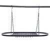 Kitchen Storage Hanging Pot Holder Pan Hanger Shelf Cookware 9-Hooks