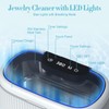 Professional Ultrasonic Jewelry Cleaner, 45KHz Ultrasonic Cleaner Adjustable Power with