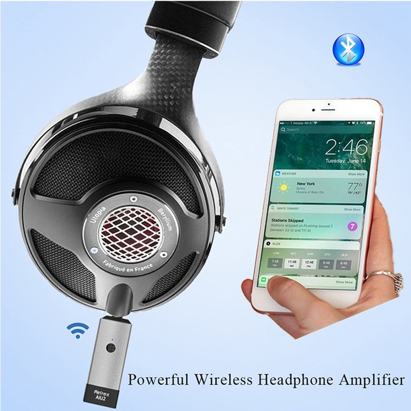 Bluetooth Audio Receiver Adapter, Airfrex Ultra Small Wireless Bluetooth 4.1